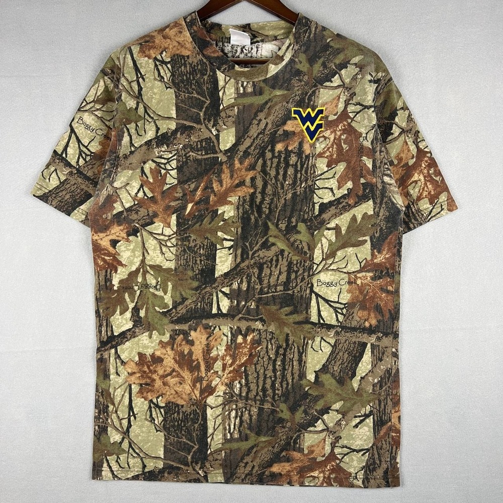 University of West Virginia Camo Victory Sports Collegiate Tee Shirt